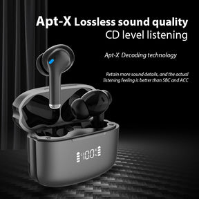 M48 TWS ANC Wireless Headphones Active Noise Cancelling Hi-Fi Stereo Headset with Mic Touch Sports Earbuds