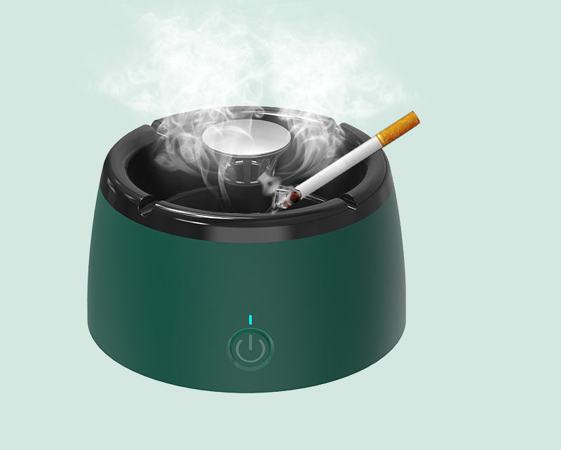 Negative ion air purifier ashtray
