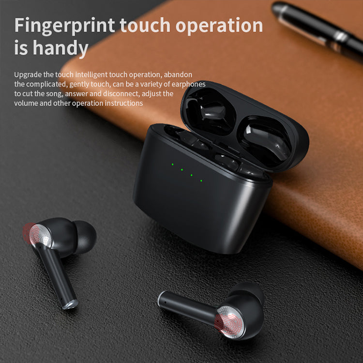 J8 Wireless Earbuds Sports Waterproof Headphone Noise Canceling ANC Hi-Fi Stereo Sound Earphones