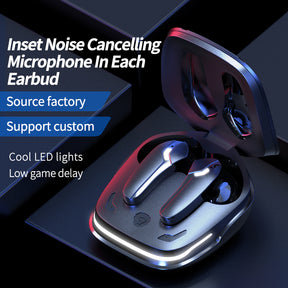 F69 Headphones Bluetooth Headset Stereo Earphones Double-mark Noise Reduction Wireless Sports TWS Earbuds Fone Blutooth